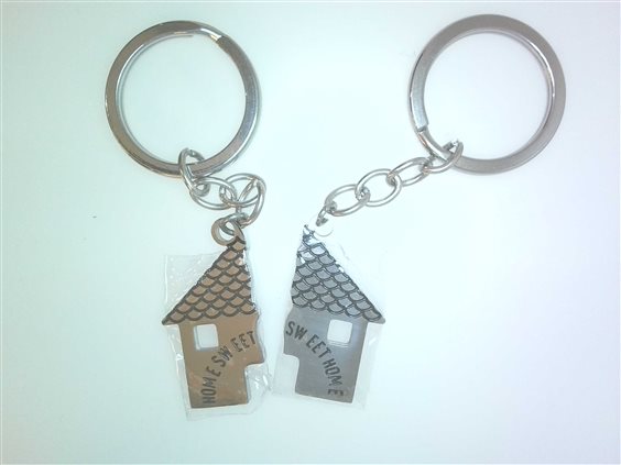 Key Chain Venerio CASA in Acero BV9.50 - BV9.50